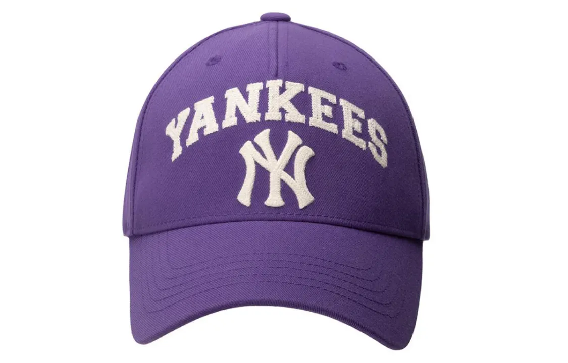 MLB Polyester, Elastane Baseball Caps Unisex Purple