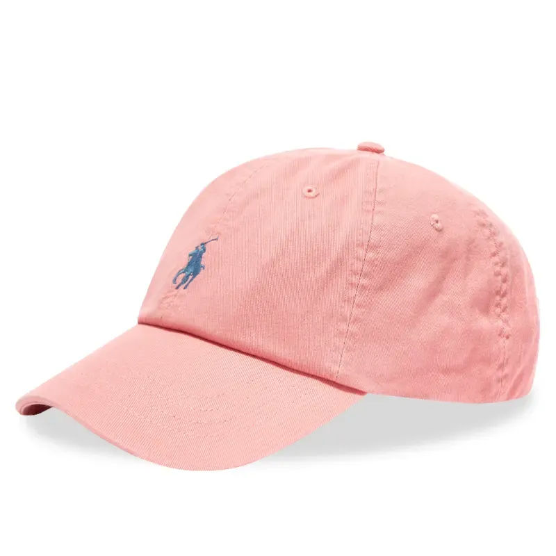 Polo Ralph Lauren Cotton Baseball Caps Unisex Desert Rose Pink
