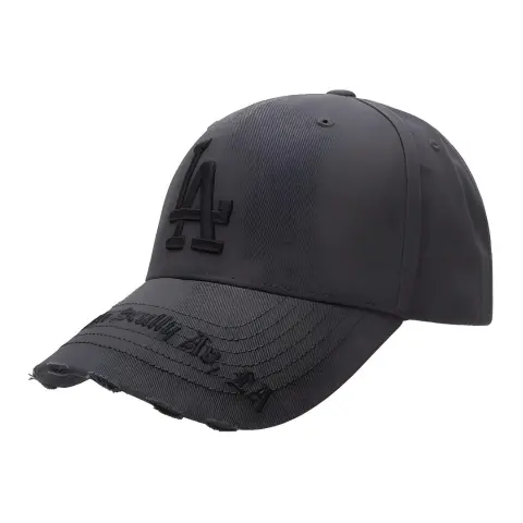 MLB Cotton Baseball Caps Unisex Gray