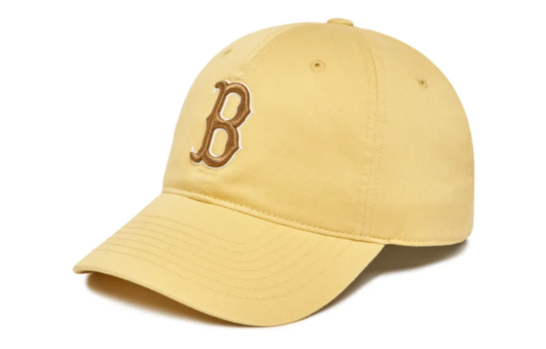 MLB Cotton Baseball Caps Unisex Yellow