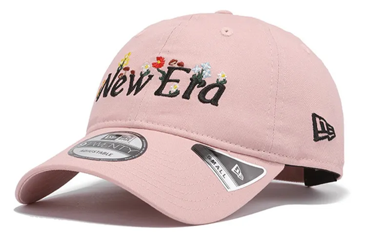 New Era Cotton Baseball Caps Unisex Pink