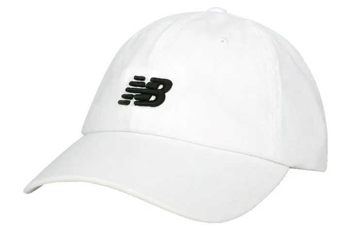 New Balance Cotton Baseball Caps Unisex White