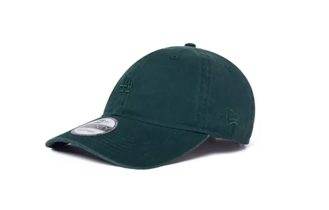 New Era 100% Cotton Baseball Caps Unisex Dark Green