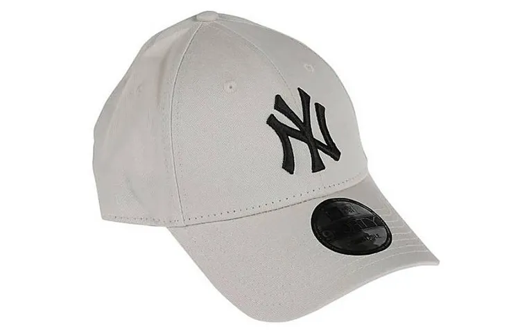 New Era Baseball Caps Men's Light Gray