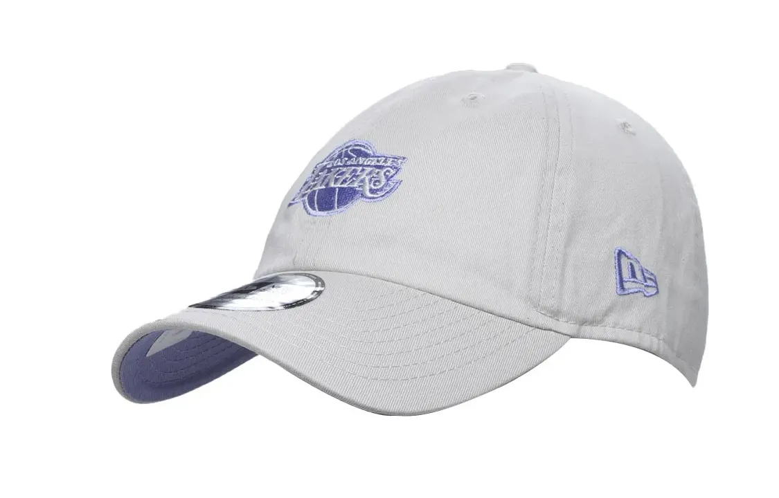 New Era Cotton Baseball Caps Unisex Gray