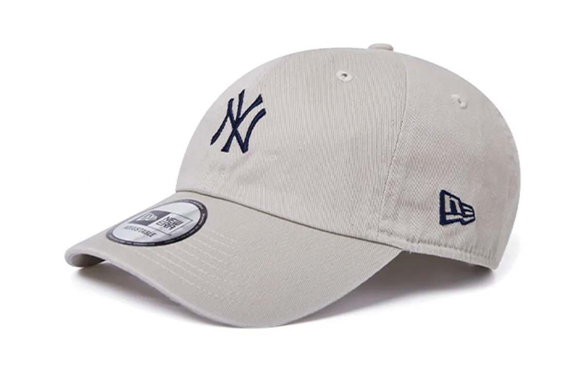 New Era Cotton Baseball Caps Unisex Gray