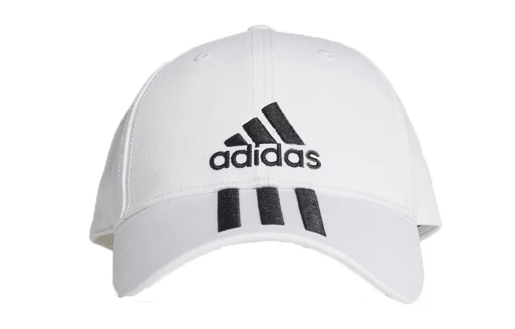 adidas Six-Panel Classic 3-Stripes Cap White