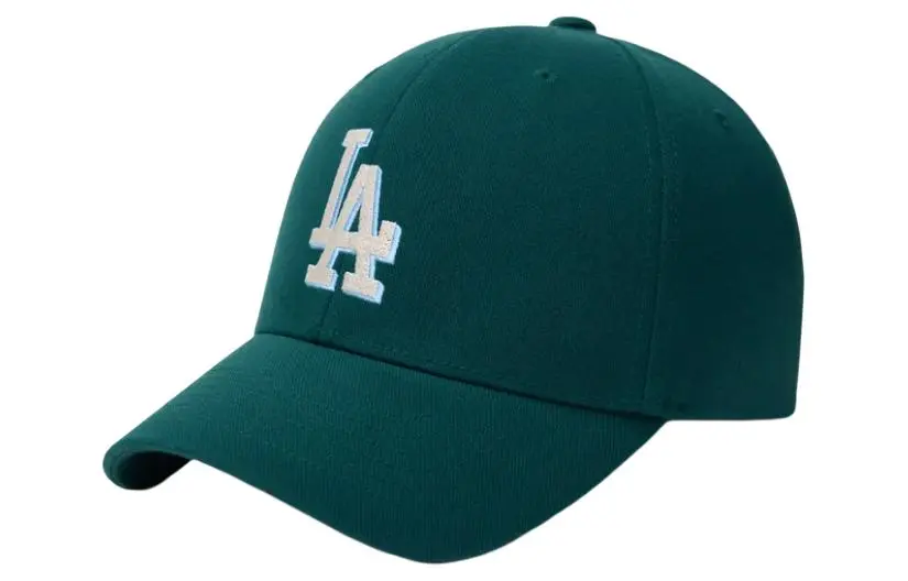 MLB Polyester, Polyurethane, Cotton Baseball Caps Unisex Green