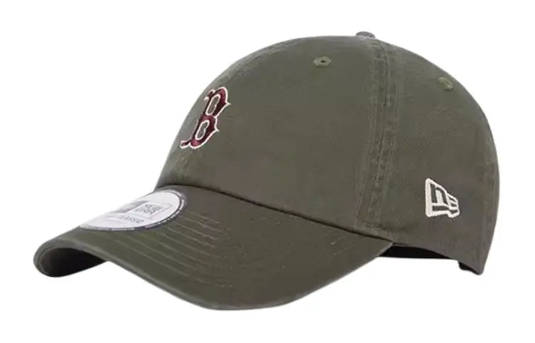 New Era Boston Red Sox Cotton Baseball Cap Green