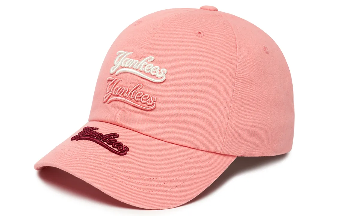 MLB Cotton Baseball Caps Unisex Pink