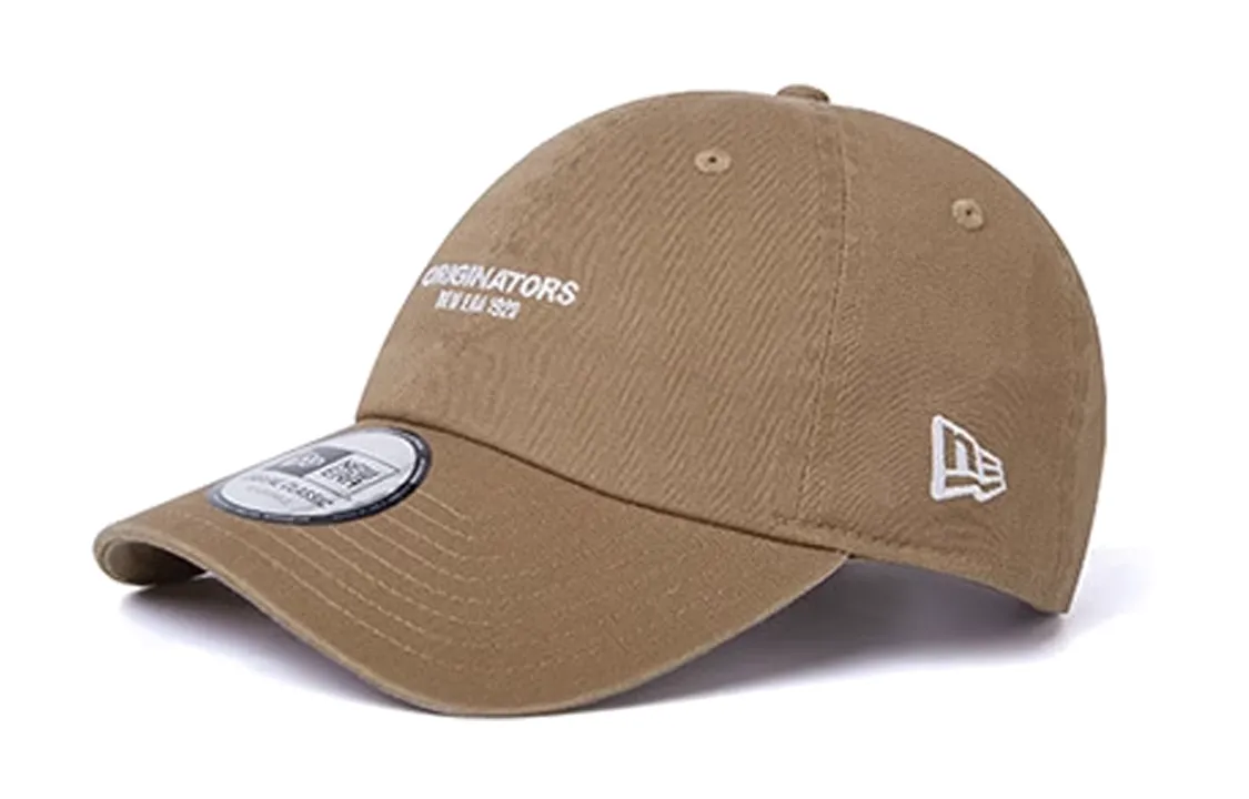 New Era Baseball Caps Unisex Khaki