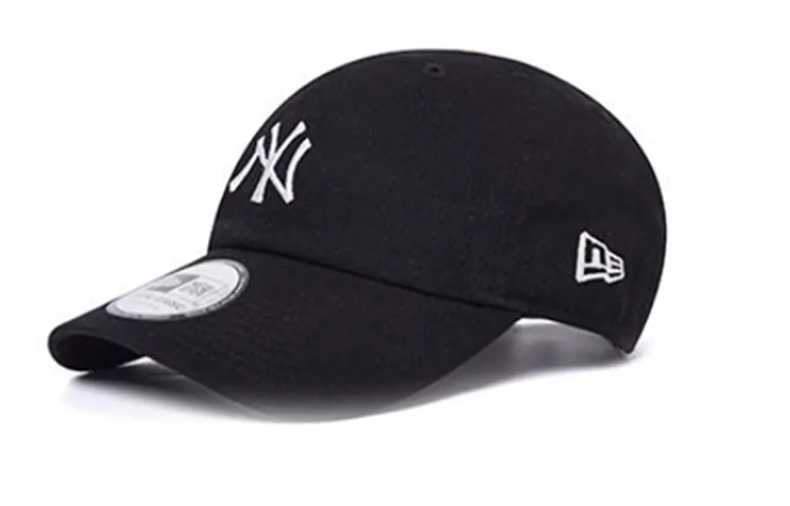 New Era Cotton Baseball Caps Unisex Black