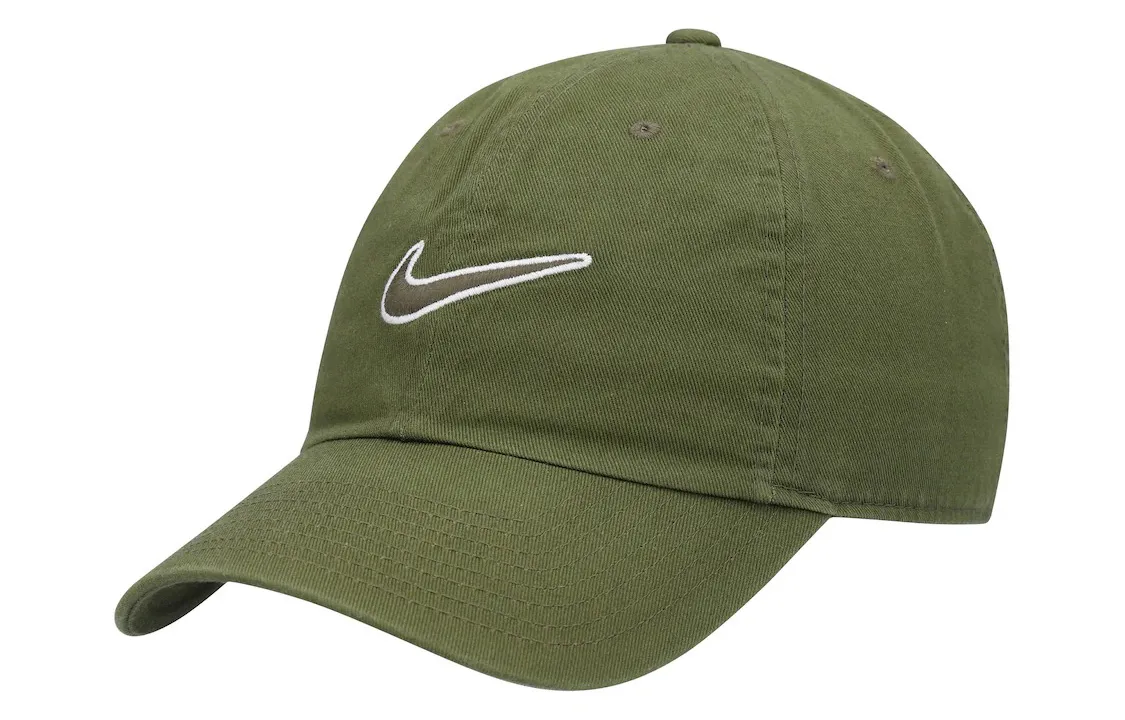 Nike Cotton Baseball Caps Unisex Green