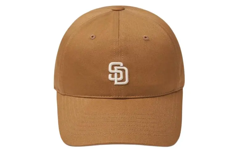MLB Cotton, Polyester Baseball Caps Unisex Brown