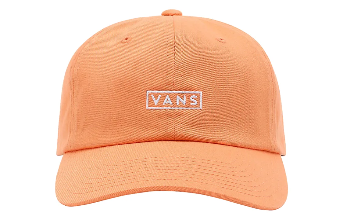 Vans Cotton Fabric Baseball Caps Unisex Orange