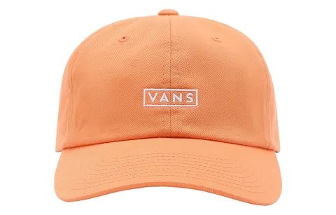 Vans Cotton Fabric Baseball Caps Unisex Orange