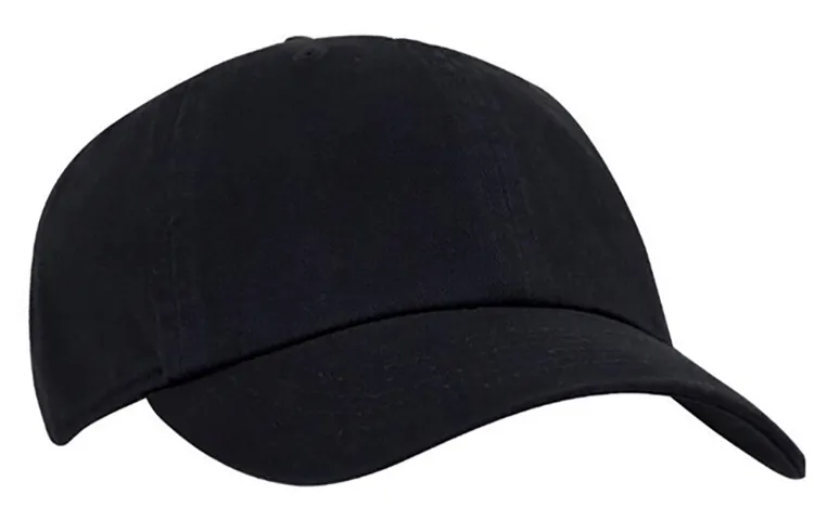 Champion Cotton Baseball Caps Unisex Black