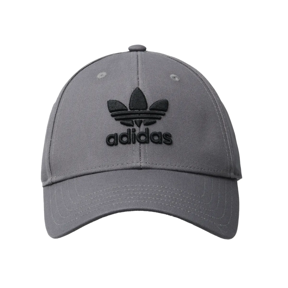 adidas Trefoil Baseball Cap Gray