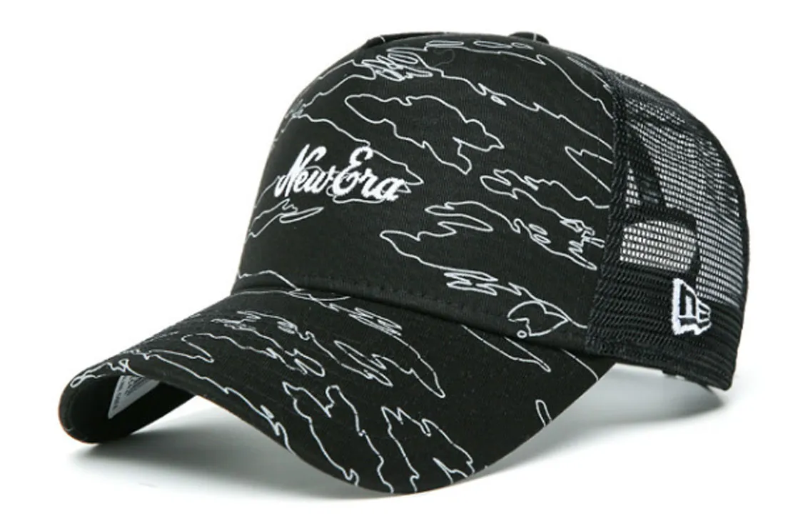 New Era Polyester Baseball Caps Unisex Black