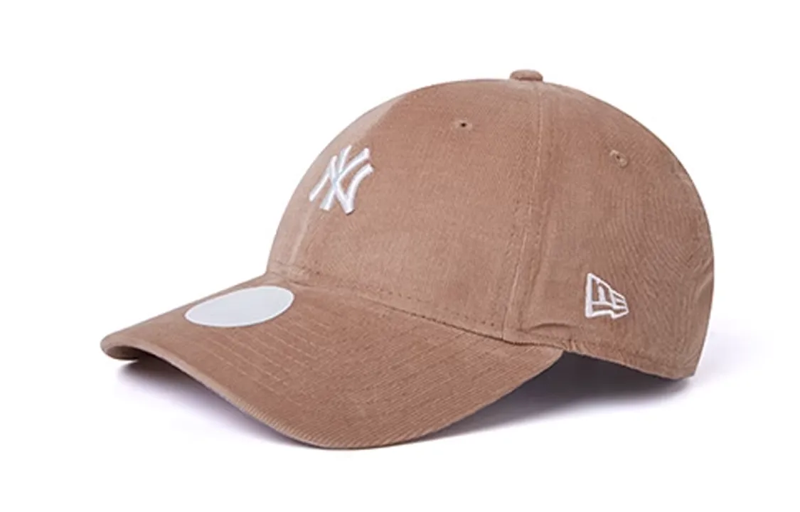 New Era Cotton Baseball Caps Unisex Khaki