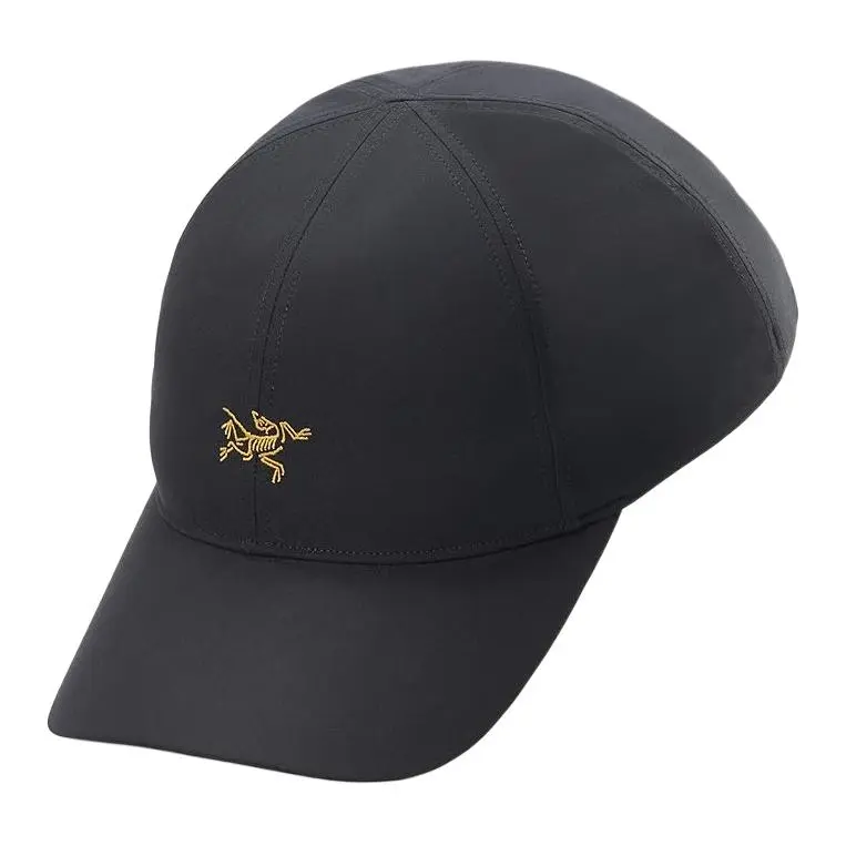 Arc'teryx Polyester Baseball Caps Unisex Black