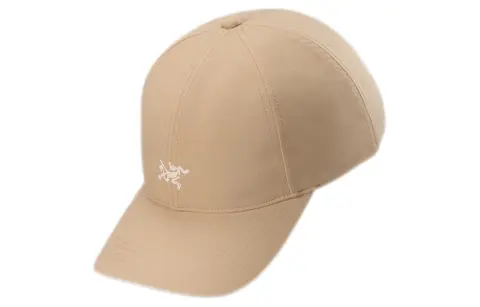 Arcteryx Adorned Polyester Plain Small Bird Hat 'Sand Brown'