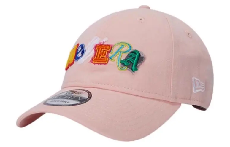New Era Cotton Baseball Caps Unisex Pink