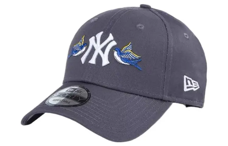 New Era Cotton, Polyester Baseball Caps Unisex Gray
