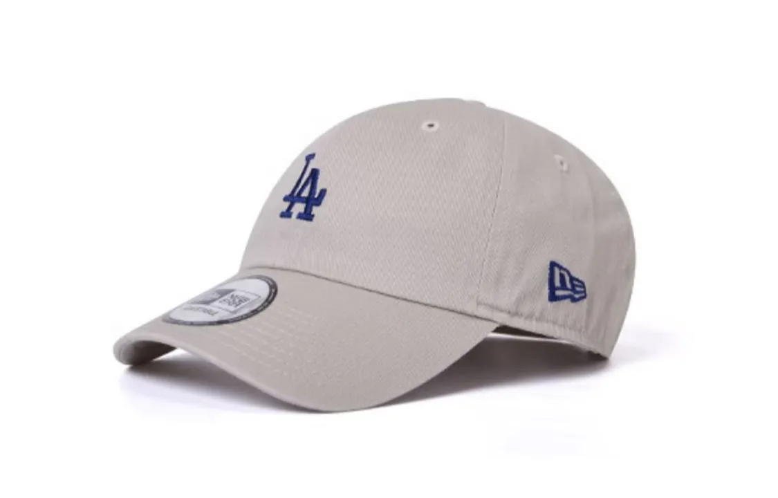 New Era Cotton Baseball Caps Unisex Ecru