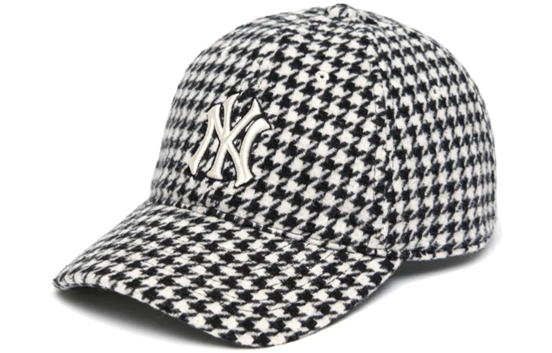 MLB New York Yankees Cotton Baseball Caps Unisex Black White