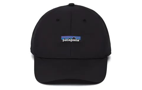 Patagonia Polyester Baseball Caps Unisex Black