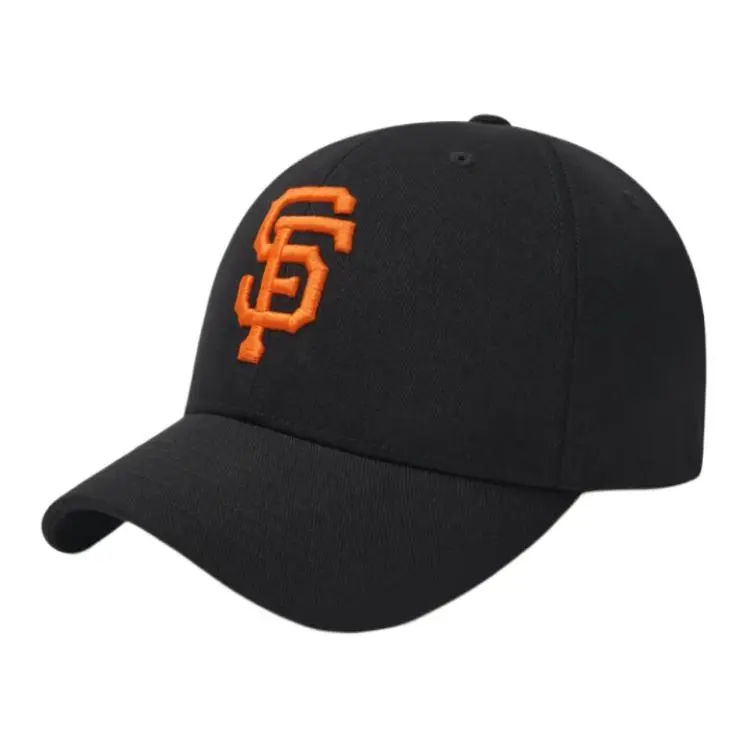 MLB Polyester Baseball Caps Unisex Black