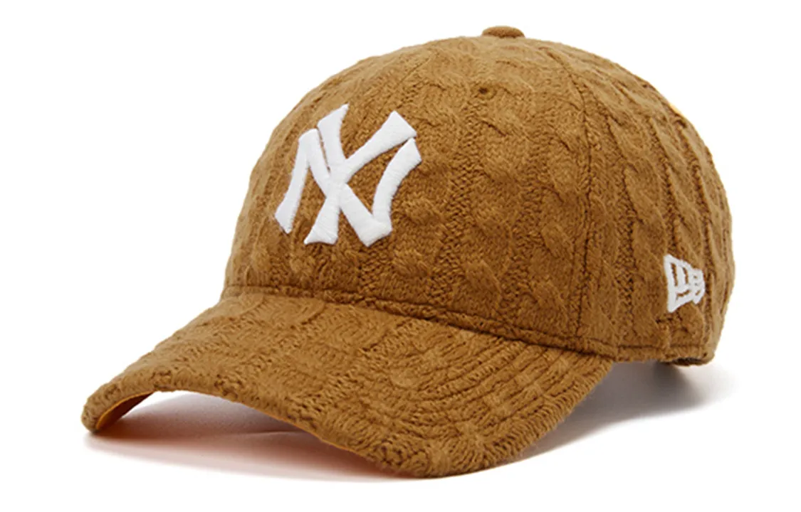 New Era Cotton Baseball Caps Unisex Brown