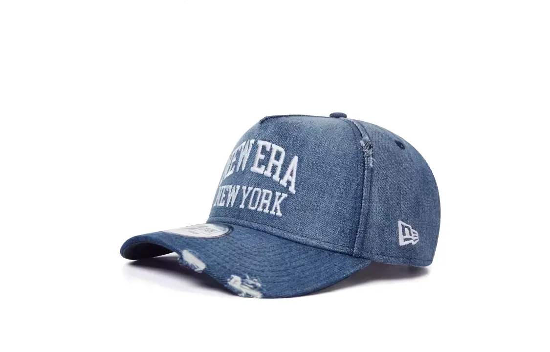 New Era Cotton Baseball Caps Unisex Blue