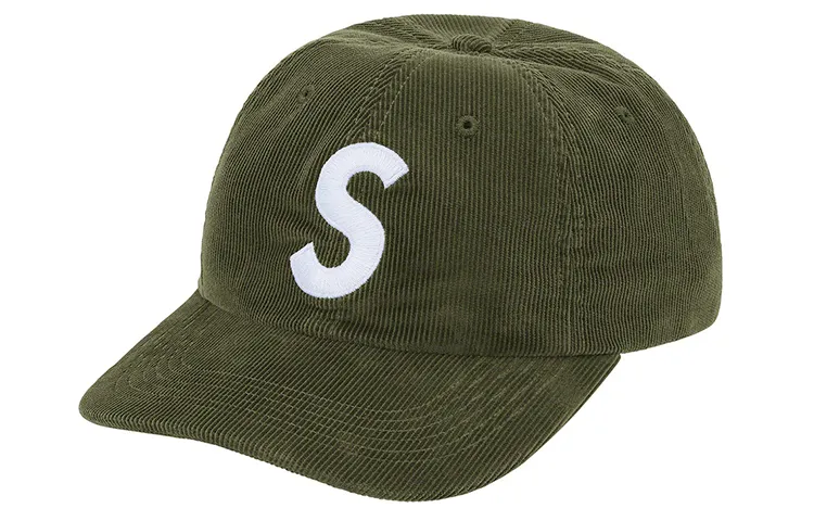 Supreme Baseball Caps Unisex Olive/Bright Yellow/Pink/Sky Blue/Navy Blue/Black