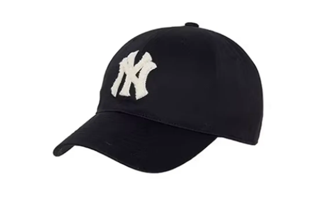 MLB Cotton Baseball Caps Unisex Black