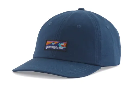 Patagonia Cotton Baseball Caps Unisex Blue