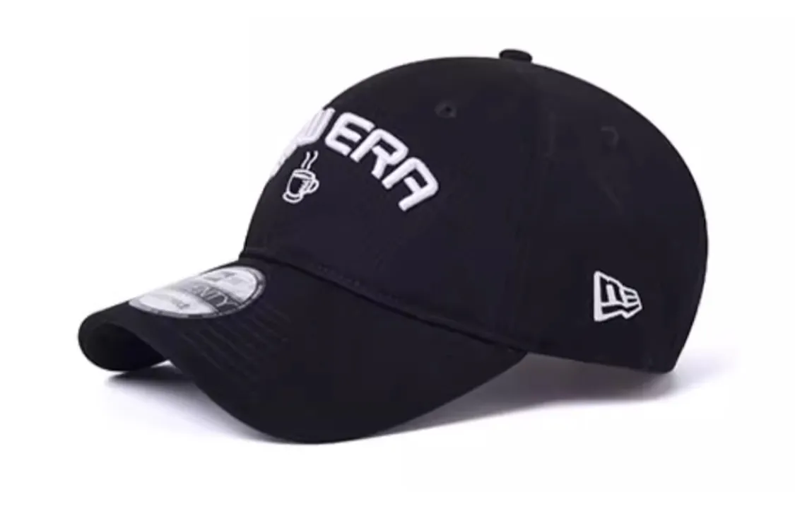 New Era Cotton Baseball Caps Unisex Black