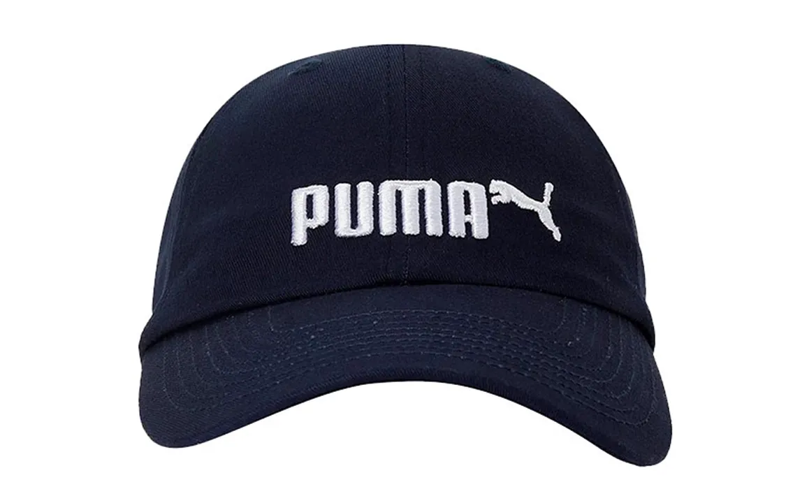 PUMA Cotton Baseball Caps Unisex Black