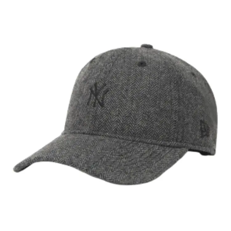 New Era Cotton Nylon Polyester Baseball Caps Unisex Gray