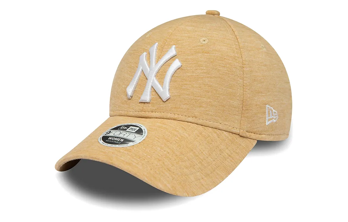 New Era Elastane Polyester Rayon Baseball Caps Women's Light Beige