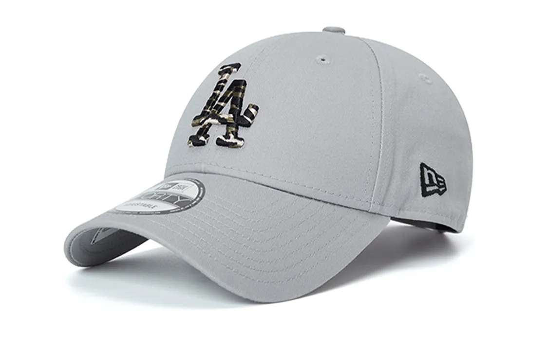 New Era LA Dodgers Wild Camo Gray 9FORTY Cap
