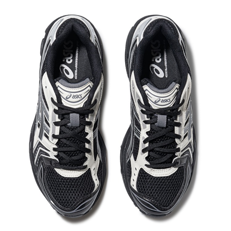 Кроссовки ASICS Gel-Kayano 14 (черно-бежевые) — Чёрныйбежевый — фото 6