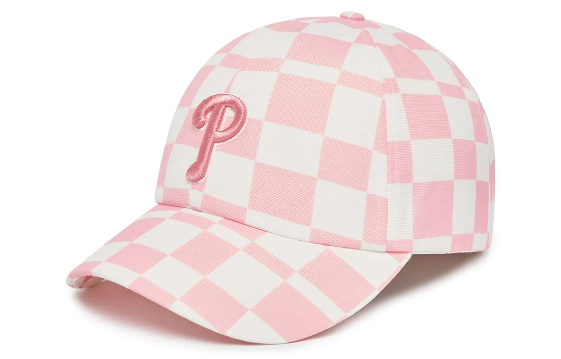 MLB Cotton Baseball Caps Unisex Pink