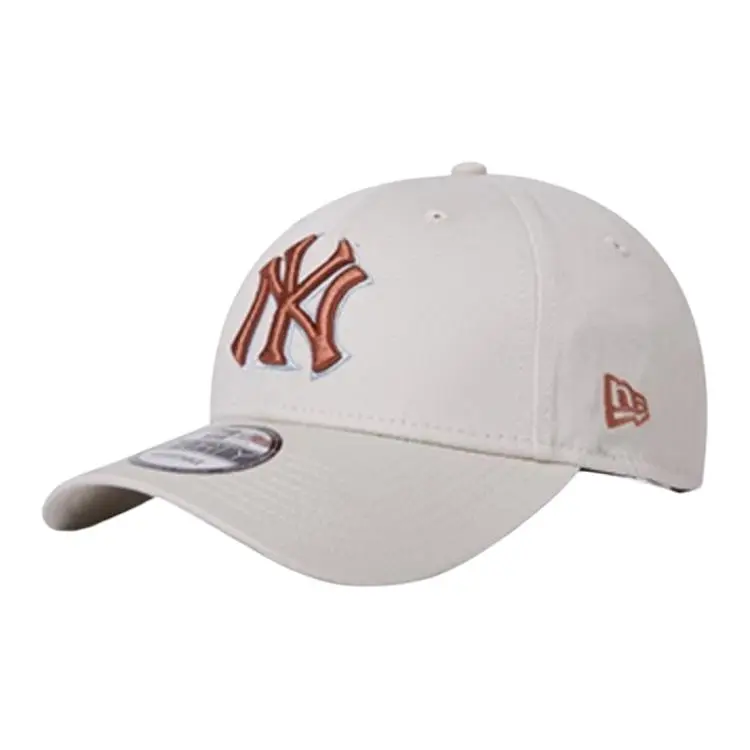 New Era Baseball Caps Unisex Beige