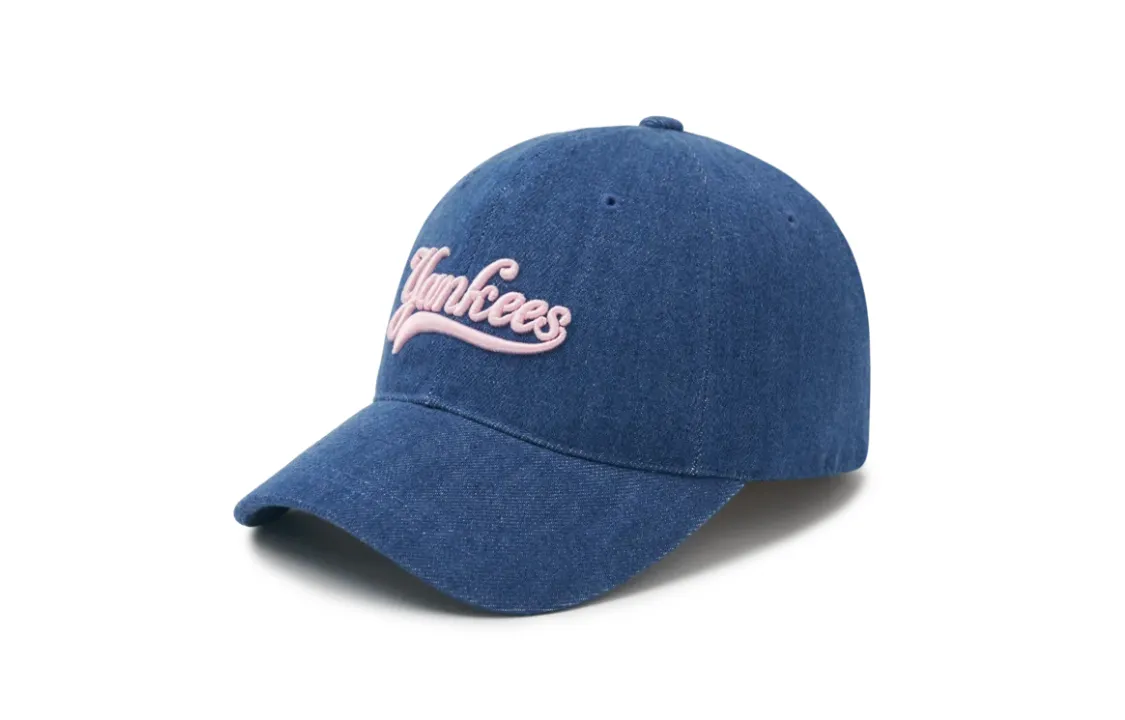 MLB Cotton Baseball Caps Unisex Blue