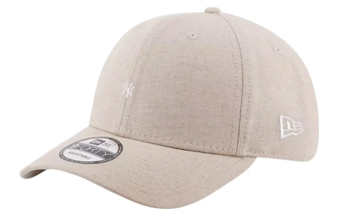 New Era Cotton, Linen, Polyester Baseball Caps Unisex Camel