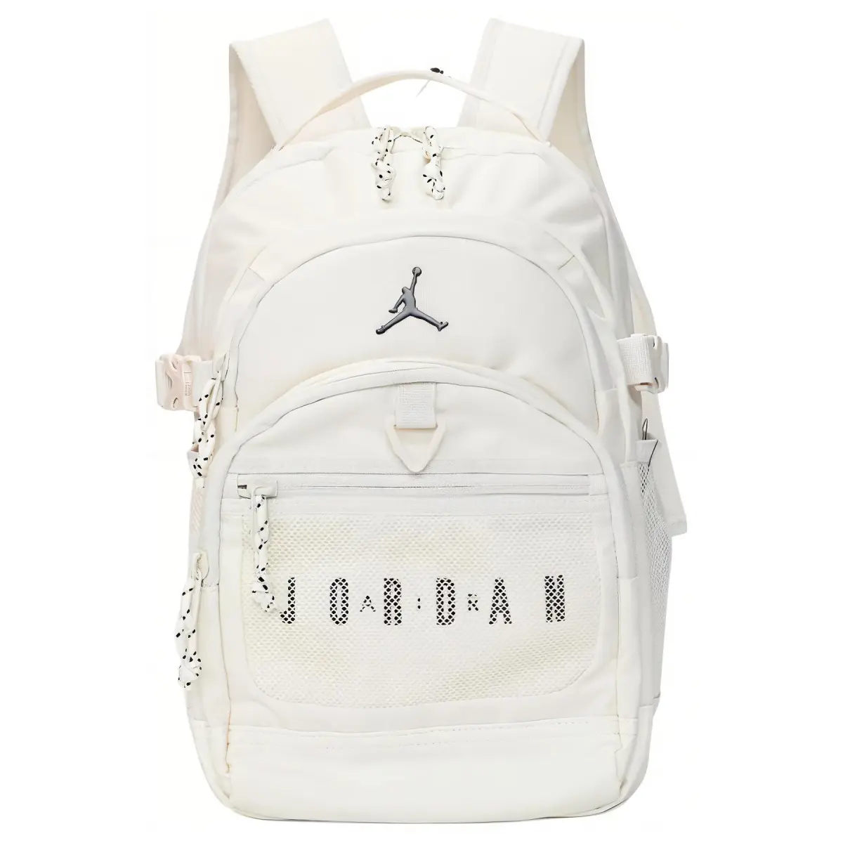 Jordan Polyester Backpack Unisex White
