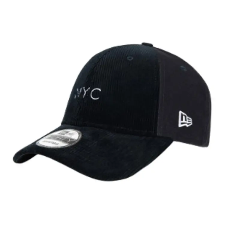 New Era Cotton Baseball Caps Unisex Black