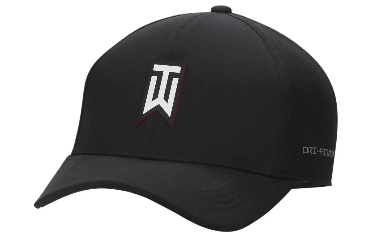Nike Dri-FIT Tiger Woods Structured Adv Club Golf Hat Black